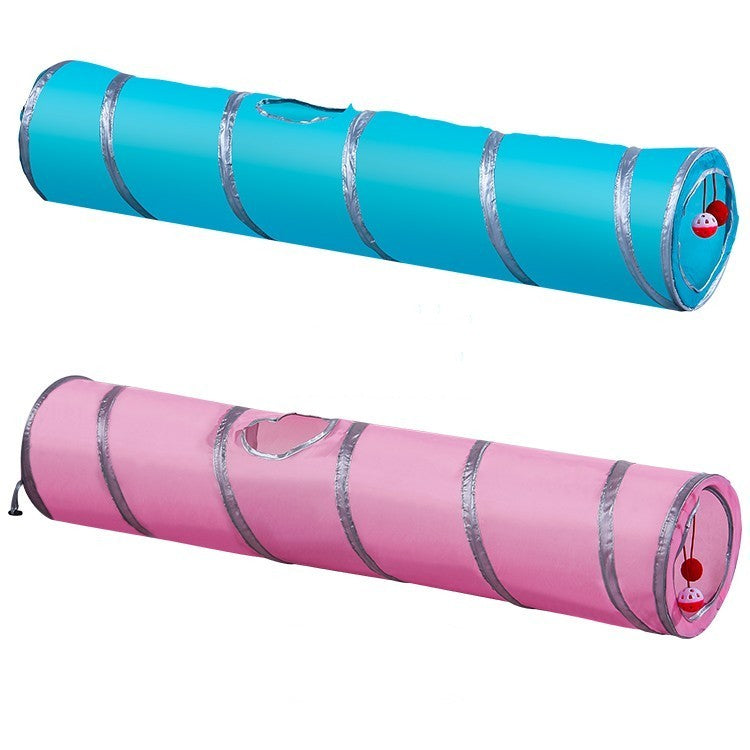 JMT-685898 Labyrinth Drilling Passage Toy for Cats - Y-Shaped Single Layer Design in Blue-Black