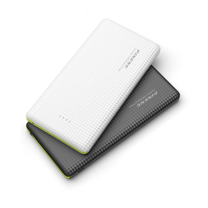 JMT-686090 10,000 mAh Dual Output Mobile Power Bank with LED Indicator and Vibration Switch