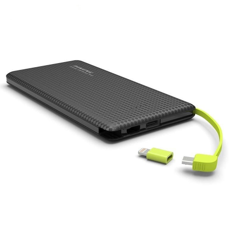 JMT-686090 10,000 mAh Dual Output Mobile Power Bank with LED Indicator and Vibration Switch