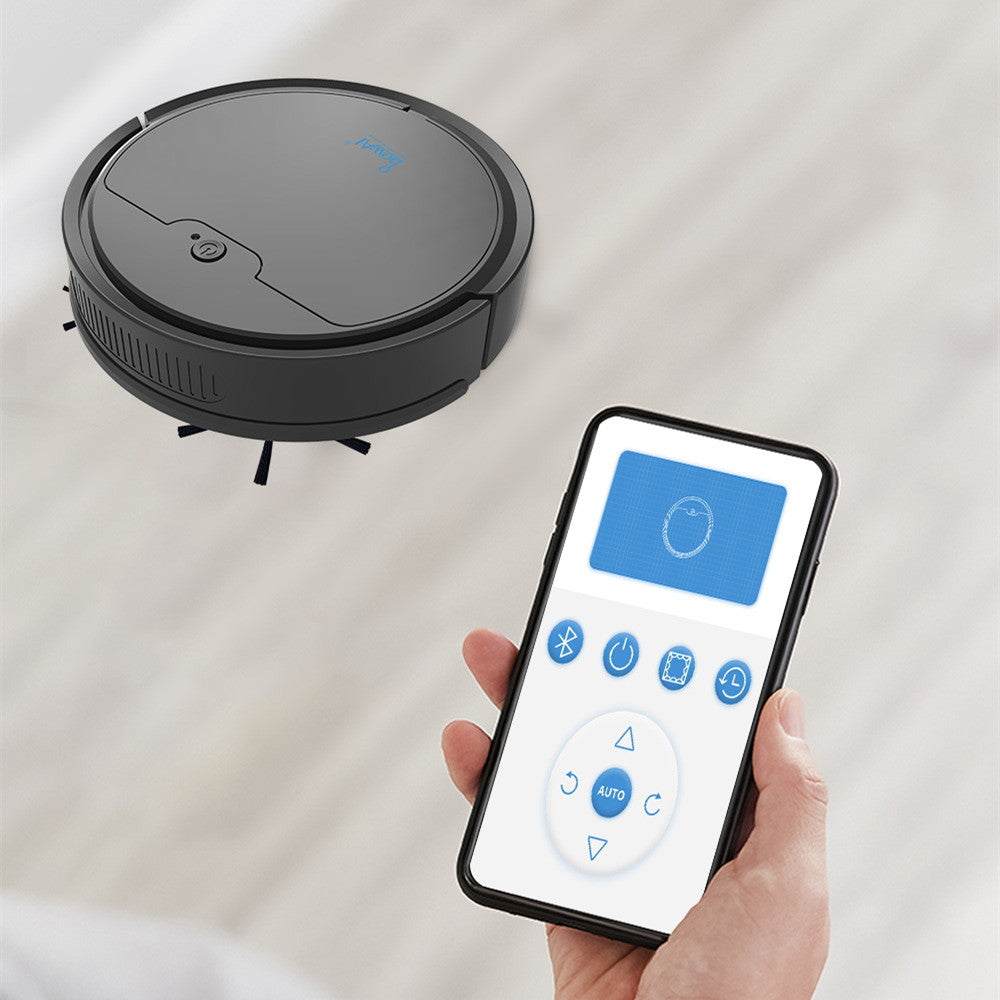 JMT-686154 Bluetooth Robotic Vacuum Cleaner with Timing Function for Home Use