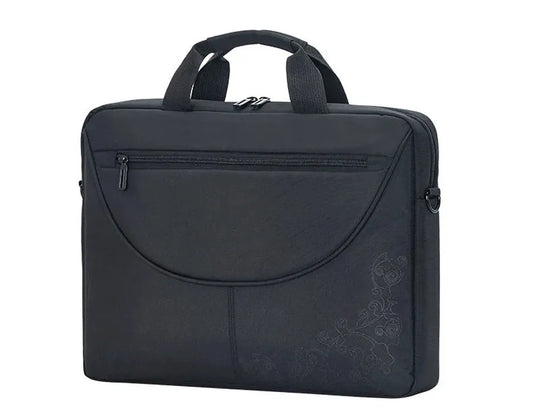 JMT-686794 Durable Waterproof Nylon Laptop Briefcase with Handle for Office Use