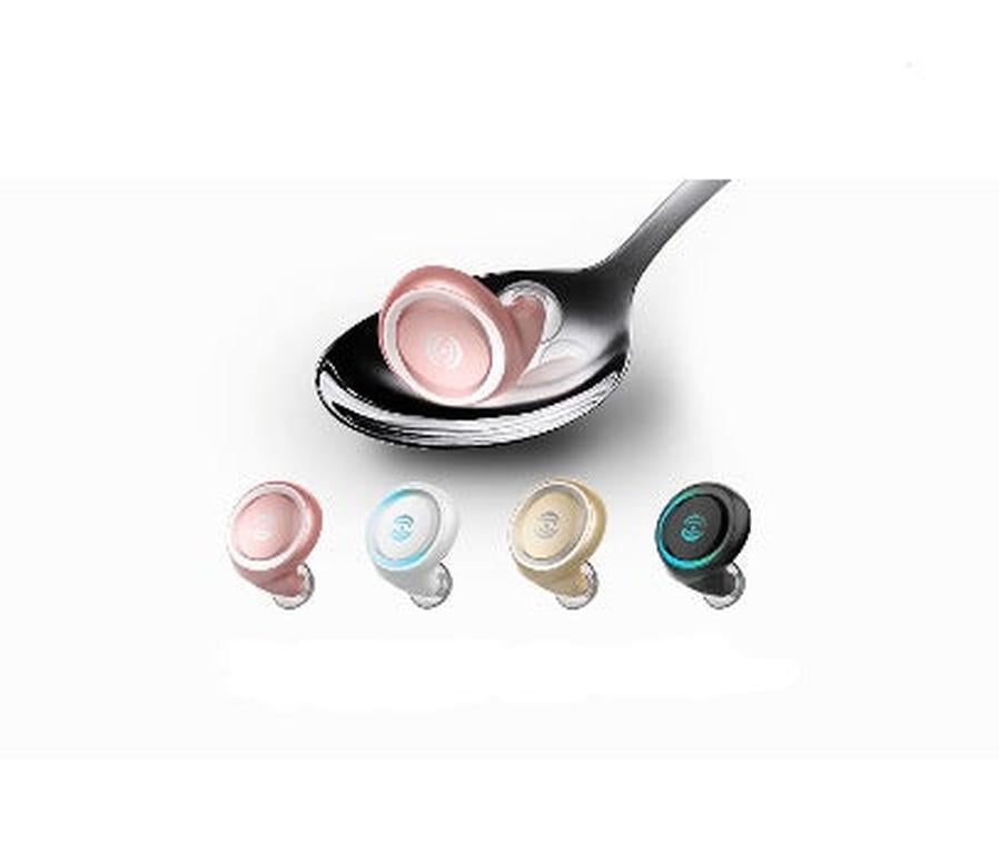 JMT-687050 Mini Wireless Bluetooth Headset with HD Microphone and Noise Reduction, Compatible with Most Devices