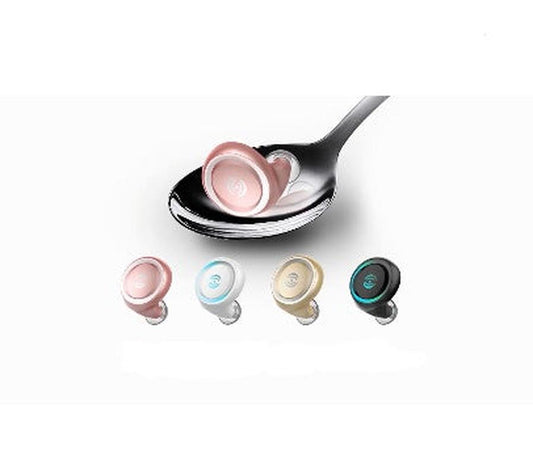 JMT-687050 Mini Wireless Bluetooth Headset with HD Microphone and Noise Reduction, Compatible with Most Devices