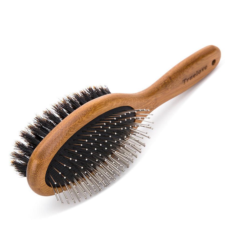 JMT-687306 Double-Sided Stainless Steel Pet Brush for Dogs - Available in Sizes S, M, and L