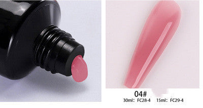 JMT-687370 Crystal Quick Extension Nail Glue 15ml - Orange, Rose Powder, Deep Powder, Bean Paste, White, Custard, Transparent Options Available