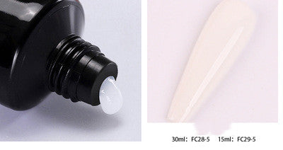 JMT-687370 Crystal Quick Extension Nail Glue 15ml - Orange, Rose Powder, Deep Powder, Bean Paste, White, Custard, Transparent Options Available