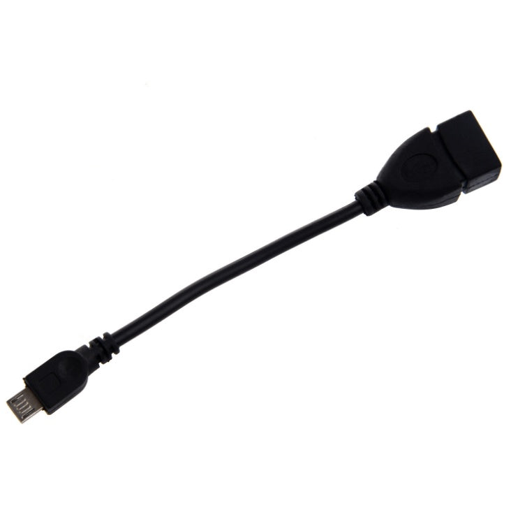 JMT-687562 Micro USB B Male to USB A 2.0 Female OTG Adapter Cable for Data Transfer
