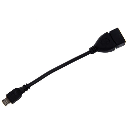 JMT-687562 Micro USB B Male to USB A 2.0 Female OTG Adapter Cable for Data Transfer