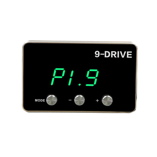 JMT-687754 9-Mode Throttle Controller for Cars - Tyrant Gold Accelerator with Green LED