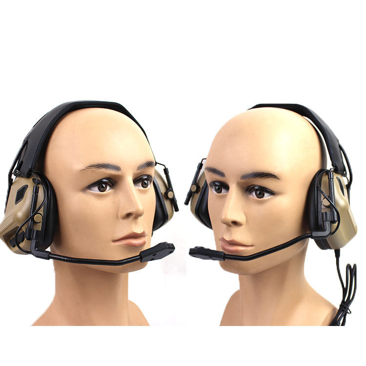 JMT-687882 5th Generation Tactical Communication Headset with Active Noise Reduction and Enhanced Sound Insulation