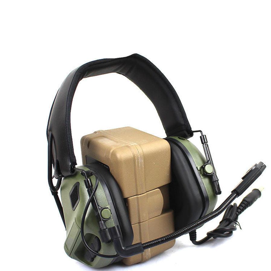 JMT-687882 5th Generation Tactical Communication Headset with Active Noise Reduction and Enhanced Sound Insulation