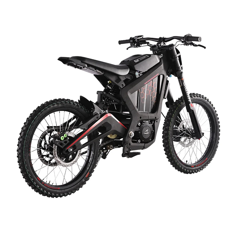 JMT-688138 High-Power 7200W Electric Dirt Bike for Adults - Super Speed Off-Road E-Dirt Vehicle , Top Speed 27.9 mph