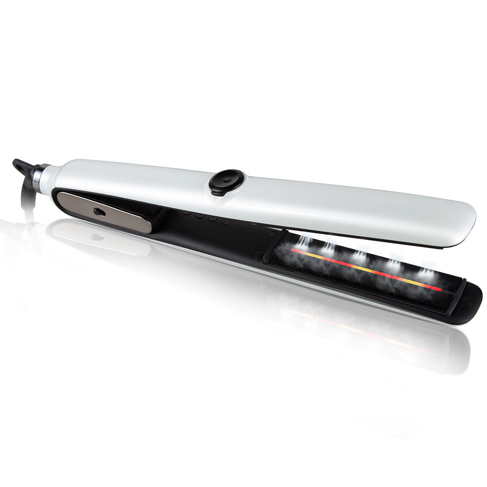 JMT-688202 Infrared Steam Spray Dual-Use Hair Straightener and Curler with Temperature Control