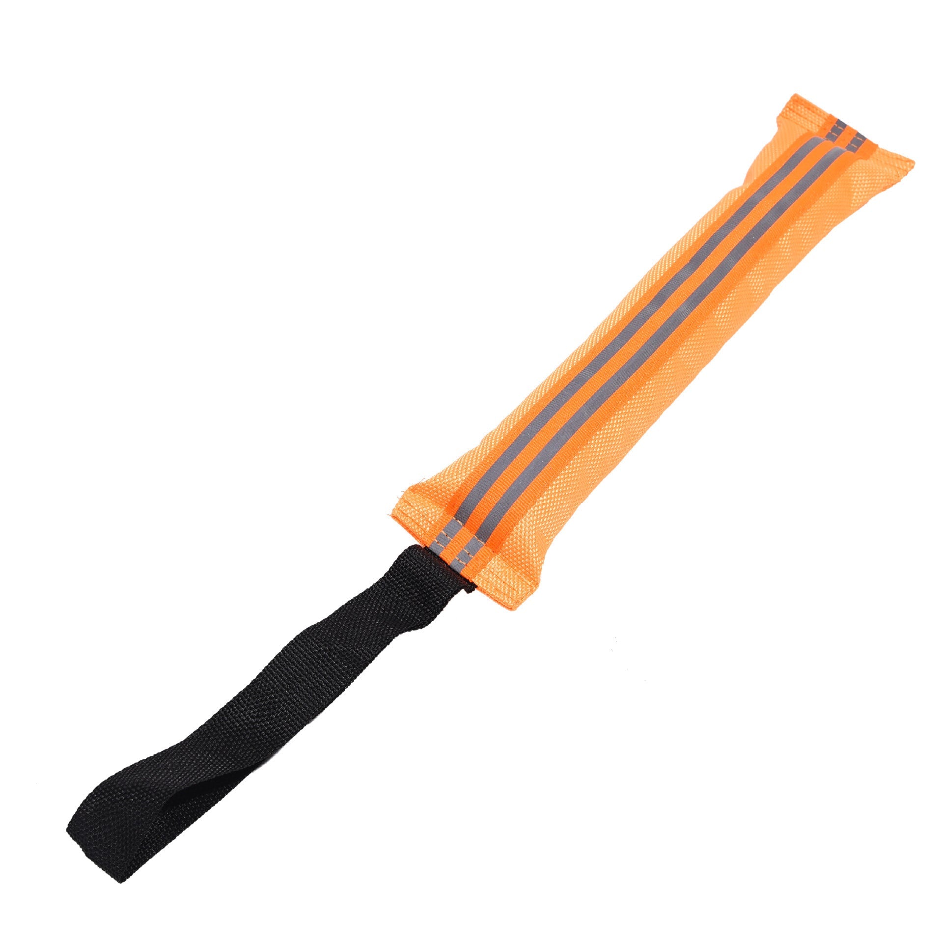 JMT-688202 Interactive Reflective Bite Training Stick for Pets - Canvas, 28cm, Available in Rose Red, Blue, and Orange