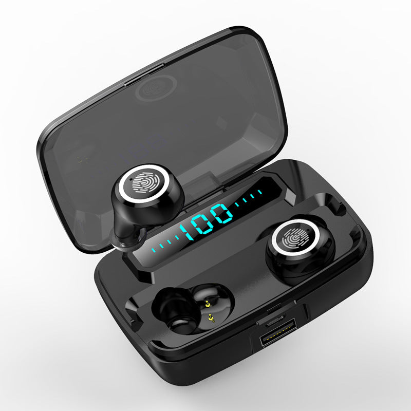 JMT-688202 Wireless Bluetooth Sports Headset with Digital Battery Display and Stereo Sound