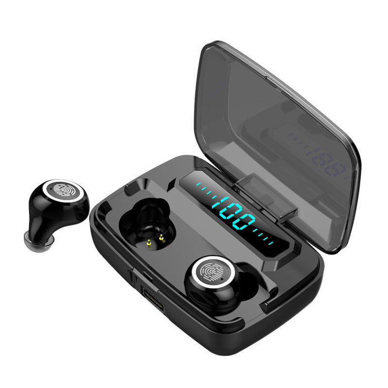 JMT-688202 Wireless Bluetooth Sports Headset with Digital Battery Display and Stereo Sound