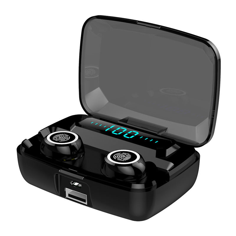 JMT-688202 Wireless Bluetooth Sports Headset with Digital Battery Display and Stereo Sound