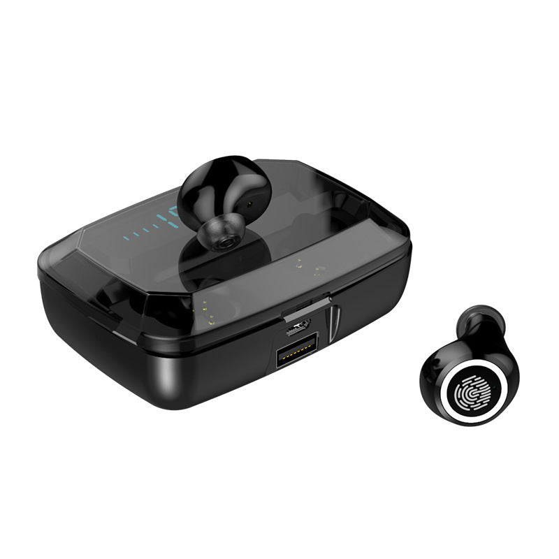 JMT-688202 Wireless Bluetooth Sports Headset with Digital Battery Display and Stereo Sound