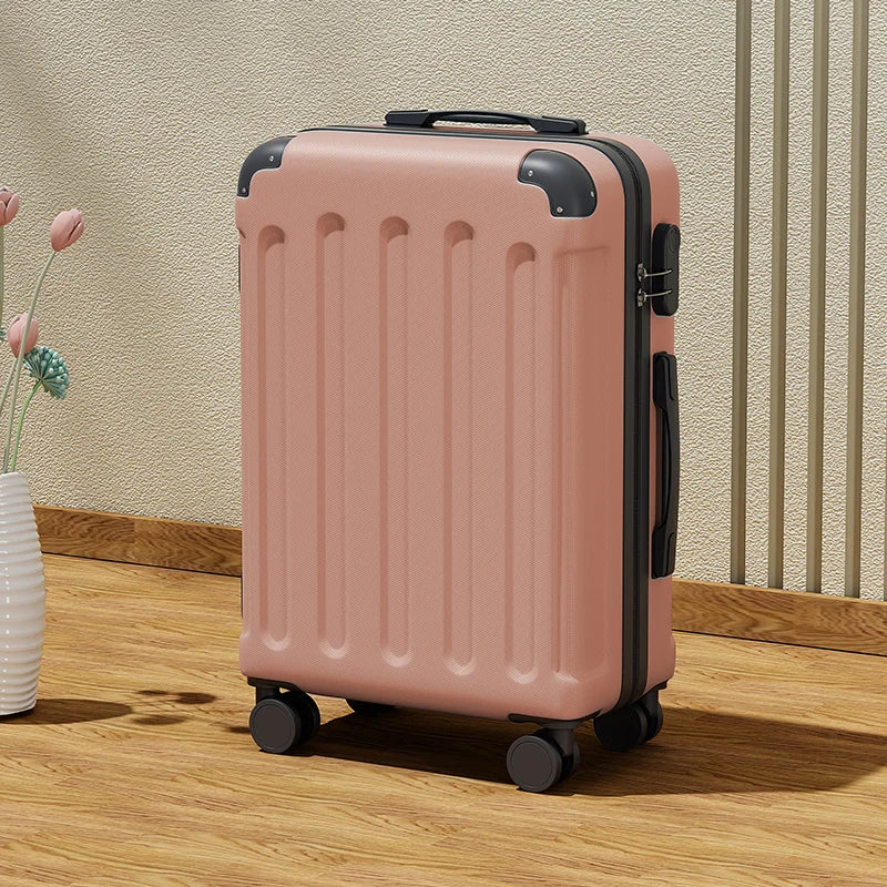 JMT-688266 4-Piece Soft Luggage Set with Carry-On Bag and Wheels for Convenient Travel