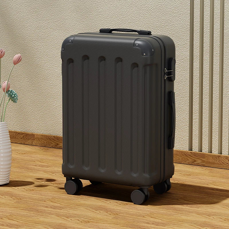 JMT-688266 4-Piece Soft Luggage Set with Carry-On Bag and Wheels for Convenient Travel