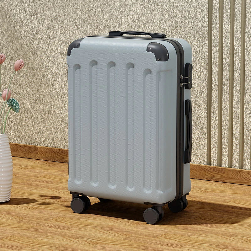 JMT-688266 4-Piece Soft Luggage Set with Carry-On Bag and Wheels for Convenient Travel