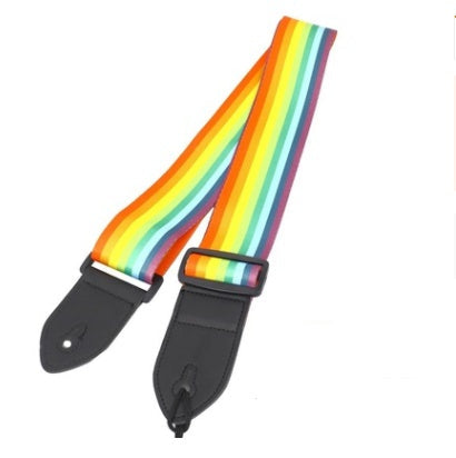 JMT-688394 Vibrant Printed Cloth Guitar Straps - Select Your Unique Style!