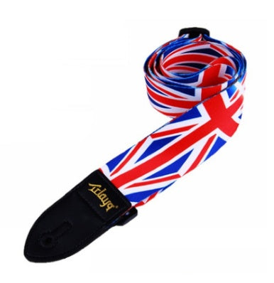JMT-688394 Vibrant Printed Cloth Guitar Straps - Select Your Unique Style!