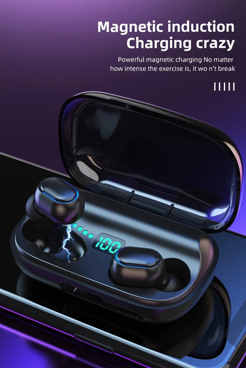JMT-688394 Waterproof TWS T11 Wireless Earbuds with Hi-fi Sound and Hands-free Calling