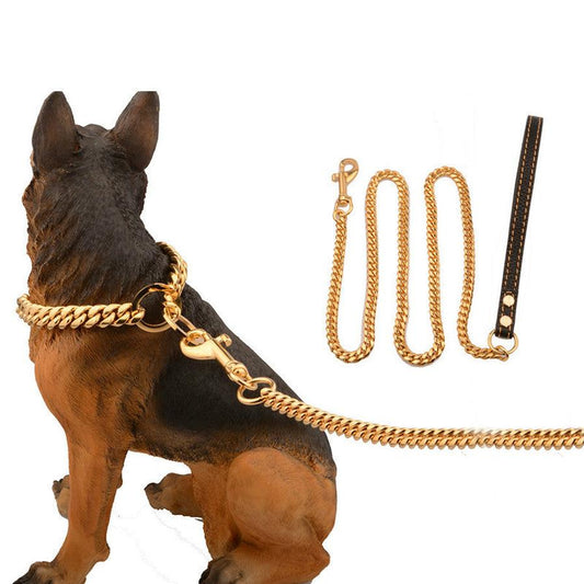 JMT-688714 Durable Stainless Steel Traction Rope for Pets – Multiple Sizes Available