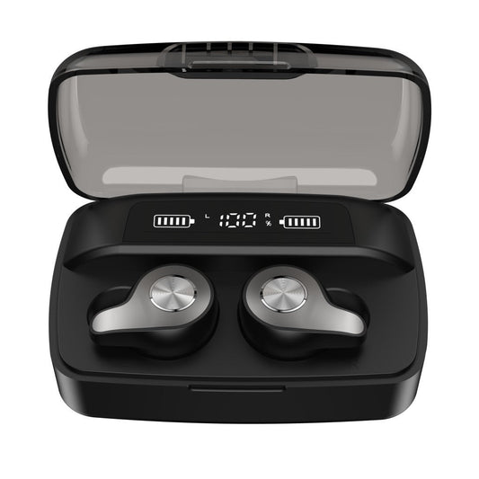 JMT-689034 Wireless Bluetooth Headset with Power Display and Long-Lasting Battery Life