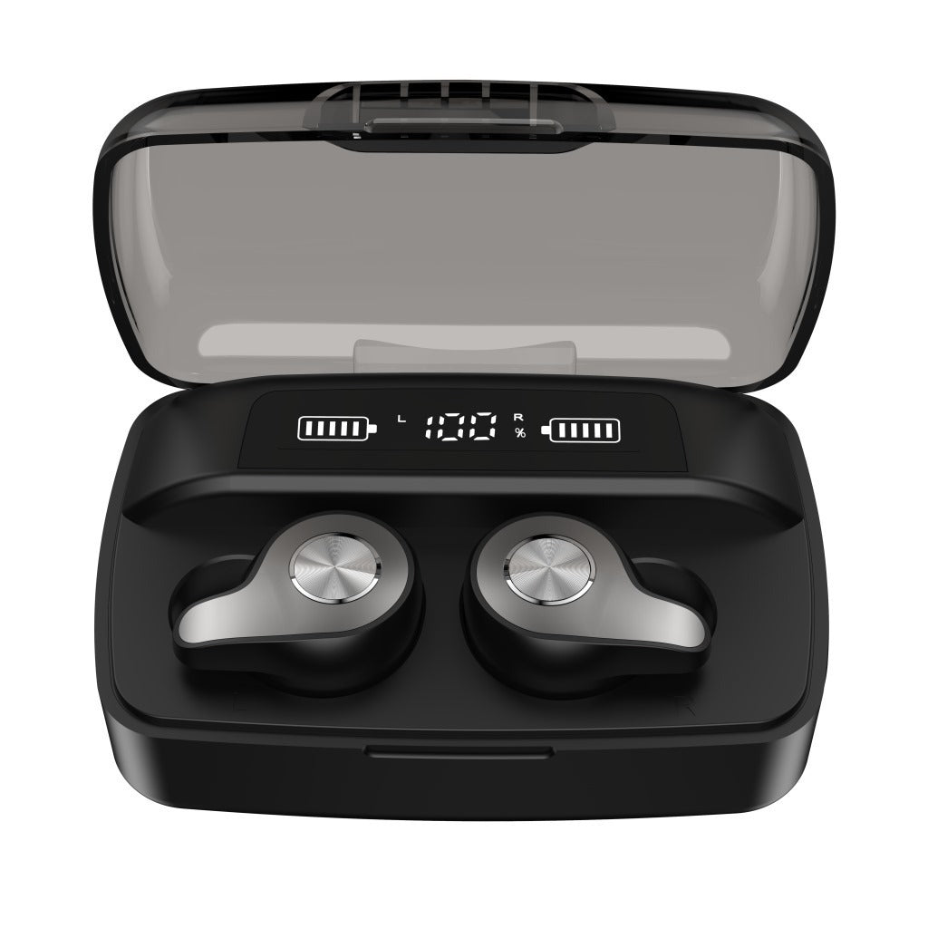 JMT-689034 Wireless Bluetooth Headset with Power Display and Long-Lasting Battery Life