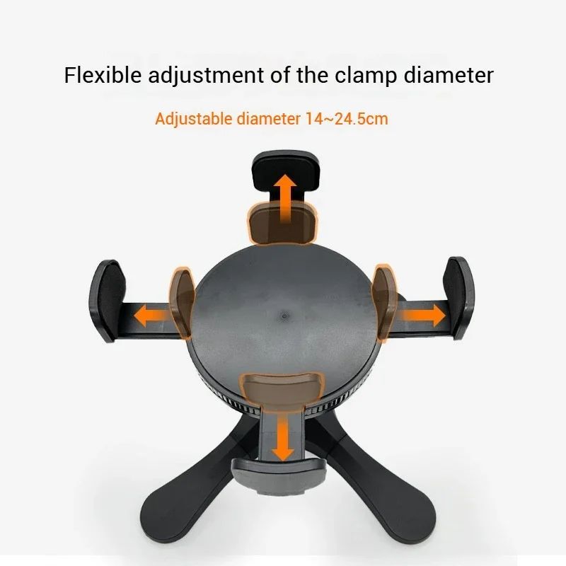 JMT-689546 Adjustable Elevated Dog Food and Water Bowl Stand with Anti-Slip Design for Medium and Large Pets