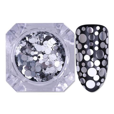 JMT-689674 Holographic Chunky Glitter Sequins for Nail Art - 1g