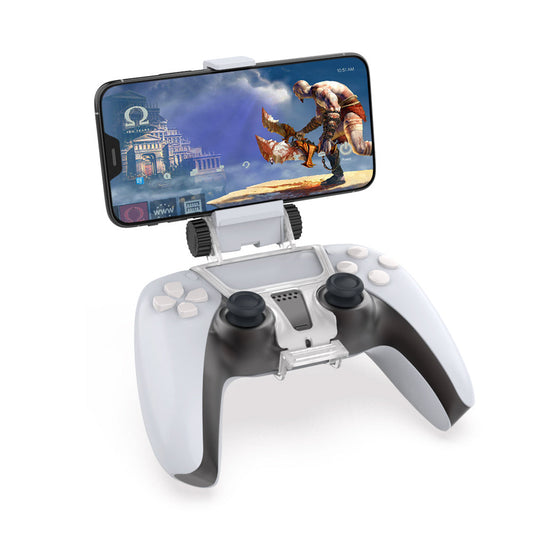 JMT-690378 PS5 Adjustable Wireless Bluetooth Controller and Mobile Phone Holder