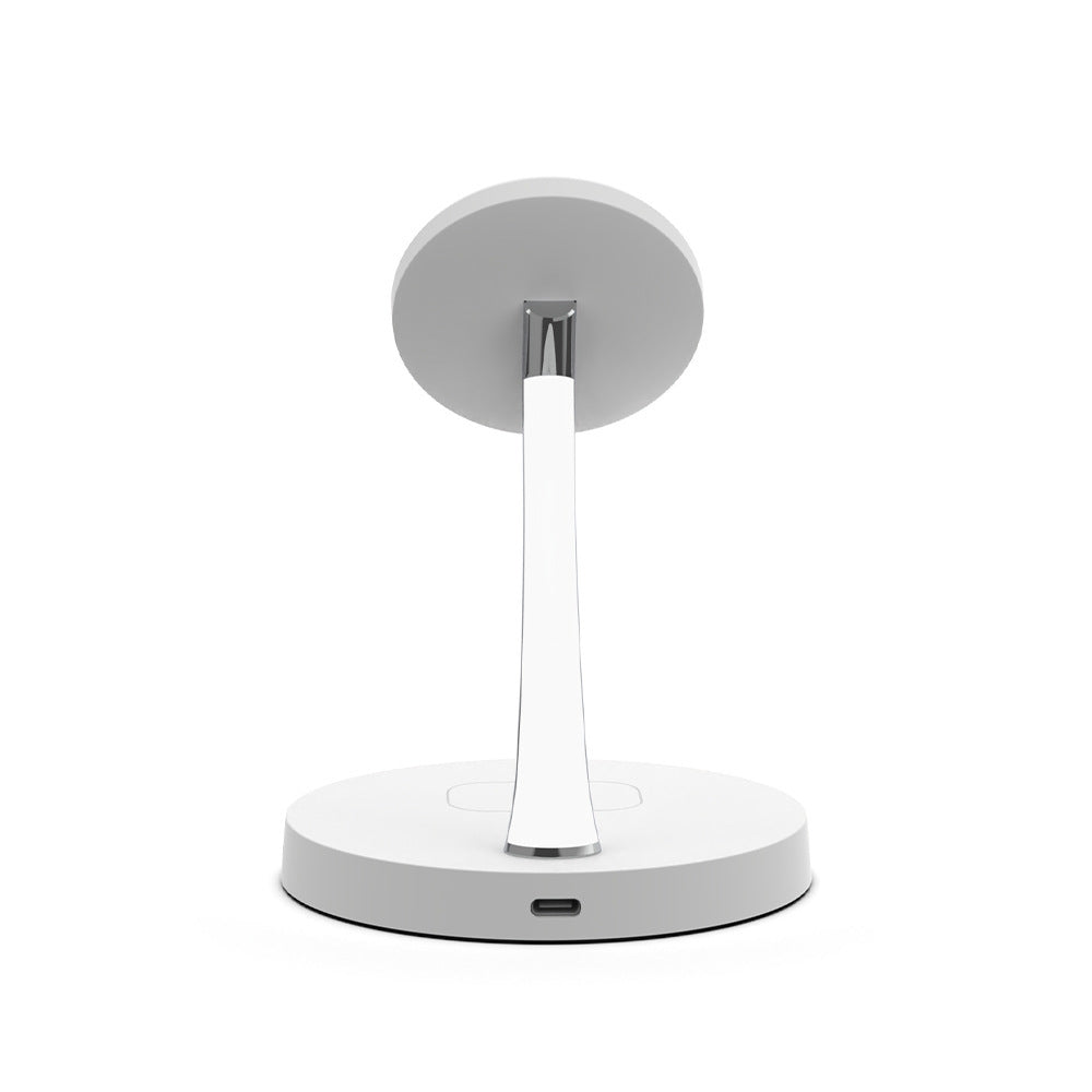 JMT-690698 15W Magnetic Three-in-One Night Light Charging Station with Wireless Fast Charging