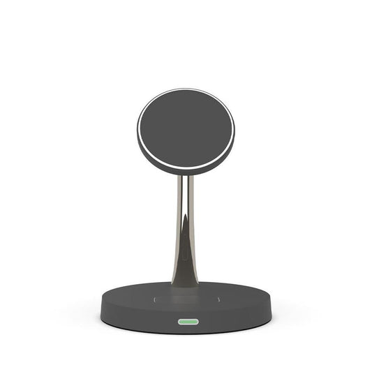 JMT-690698 15W Magnetic Three-in-One Night Light Charging Station with Wireless Fast Charging