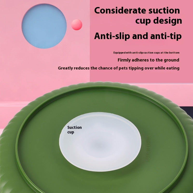 JMT-690698 Interactive Pet Feeding Mat - Rotating Game Board with Anti-Choke Silica Gel Pad