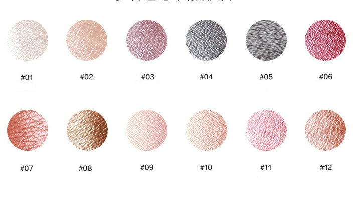 JMT-690954 Dual-Ended Eyeliner & Eyeshadow Pencil with 12 Color Options