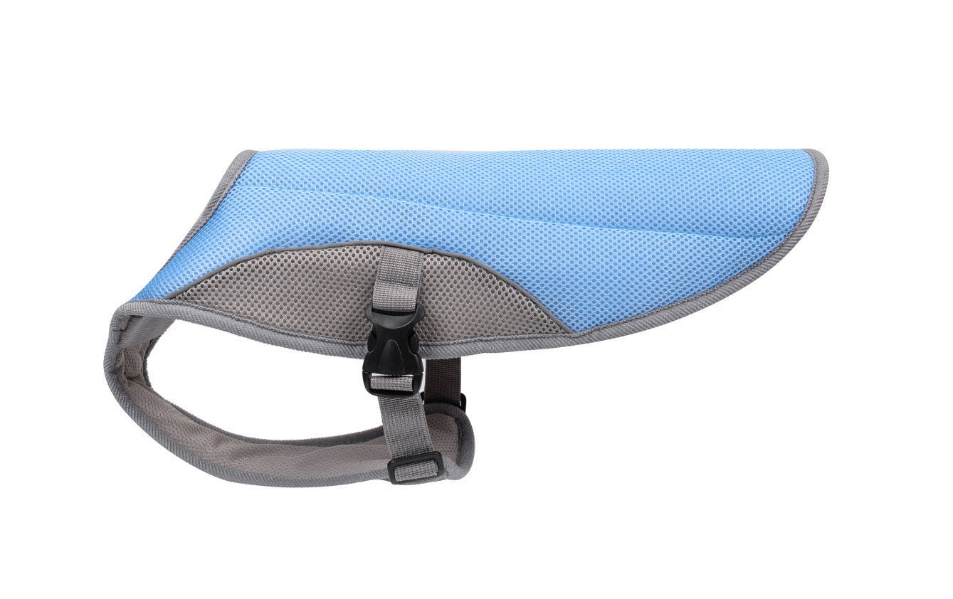 JMT-691594 Dog Cooling Vest in Casual Style - Available in Orange, Pink, and Blue, Sizes S to 2XL