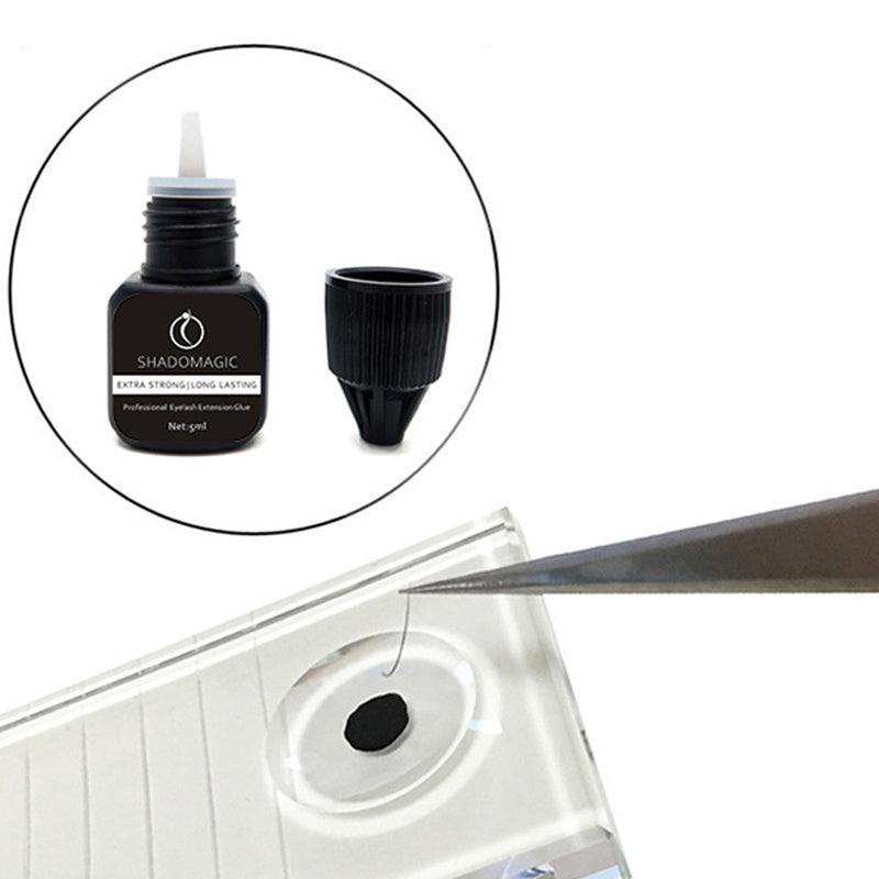 JMT-691658 Professional Eyelash Extension Adhesive - Black, 10 Months Shelf Life, 2.5CM x 5CM