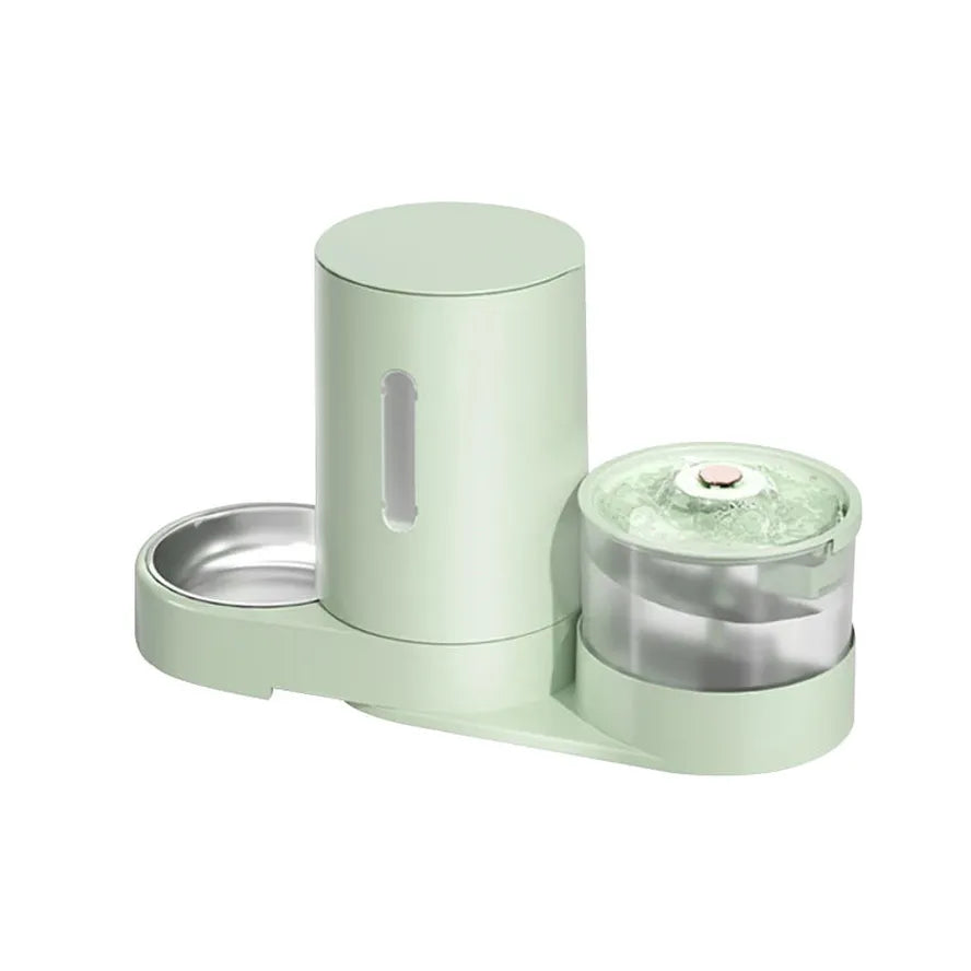 JMT-692042 Automatic Pet Feeder and Water Dispenser with Dry Wet Separation for Dogs and Cats
