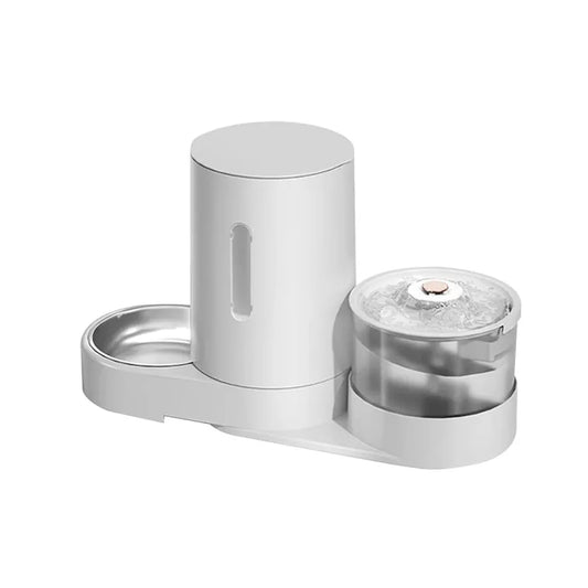 JMT-692042 Automatic Pet Feeder and Water Dispenser with Dry Wet Separation for Dogs and Cats