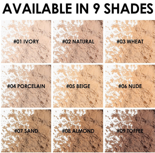 JMT-692106 Long-lasting Face Powder for Makeup Finishing and Oil Control