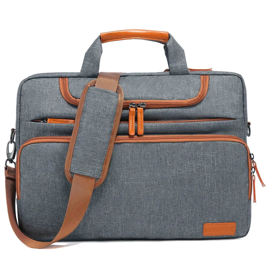 JMT-692490 Waterproof 17-Inch Canvas Unisex Messenger Bag for Casual Travel and Laptop Use