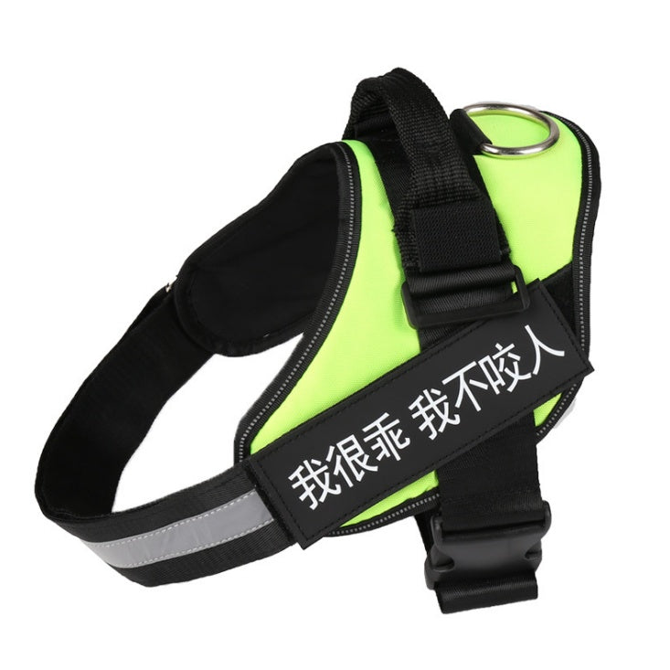JMT-693002 Personalized No Pull Reflective Breathable Adjustable Dog Harness for Small to Large Dogs