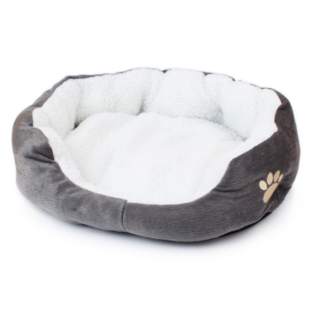 JMT-693130 Small Pet Bed in Soft Fleece Material for Puppies and Kittens - 50x40 cm