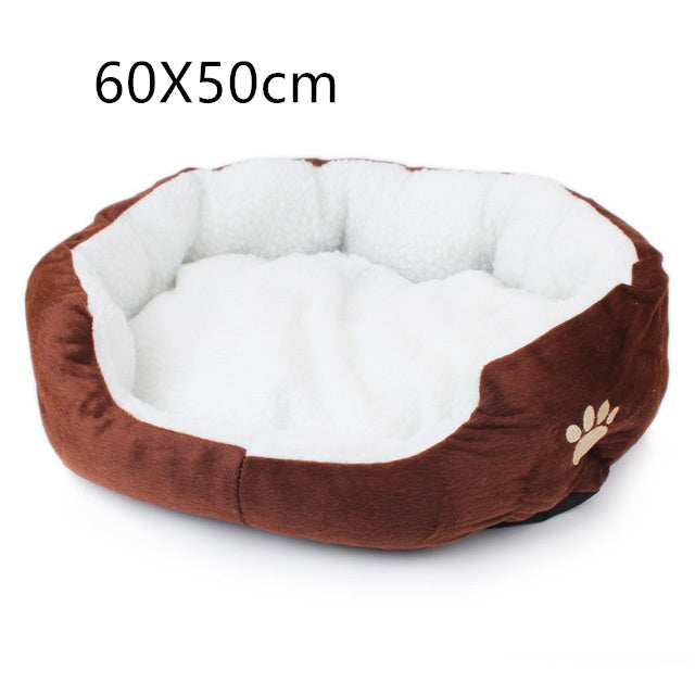 JMT-693130 Small Pet Bed in Soft Fleece Material for Puppies and Kittens - 50x40 cm