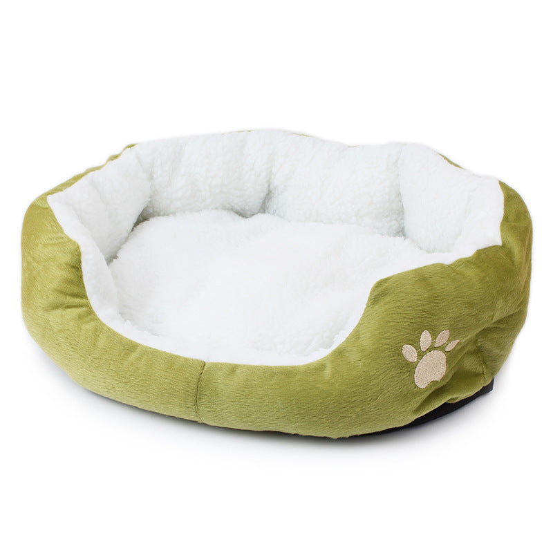 JMT-693130 Small Pet Bed in Soft Fleece Material for Puppies and Kittens - 50x40 cm