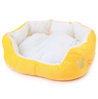 JMT-693130 Small Pet Bed in Soft Fleece Material for Puppies and Kittens - 50x40 cm