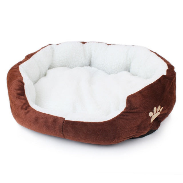 JMT-693130 Small Pet Bed in Soft Fleece Material for Puppies and Kittens - 50x40 cm